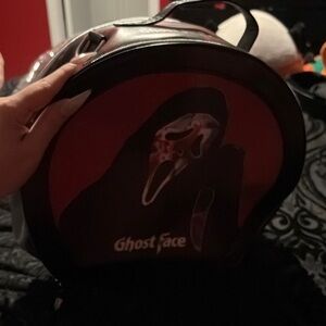 Ghost Face Red and Black Bag